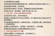 中考历史必考大全_如何高效复习