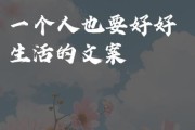 一个人生活怎么过_一个人生活文案怎么写