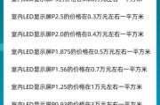 LED显示屏多少钱一平_LED显示屏怎么选