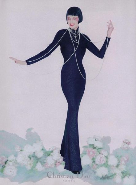 迪奥历史图片大全_迪奥经典广告图演变