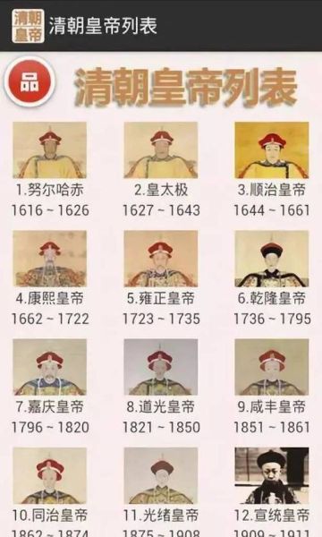 满清历史大全_清朝多少年