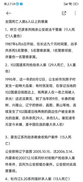 历史犯罪故事大全_有哪些真实悬案至今未破