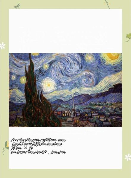 梵高《星夜》背后故事_为什么星星会旋转