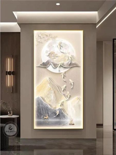 玄关艺术画怎么选_玄关艺术画风水禁忌