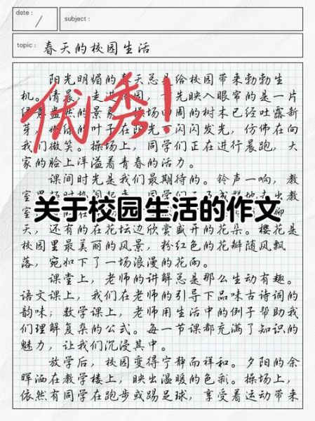 学校文案生活怎么写_学校文案生活有哪些写作技巧