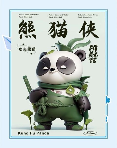 创意艺术熊猫怎么写文案_熊猫IP营销怎么做