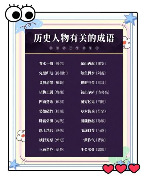 历史故事词汇有哪些_如何高效记忆