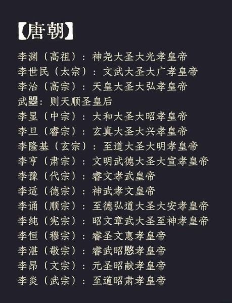古代谥号有哪些_谥号大全及含义
