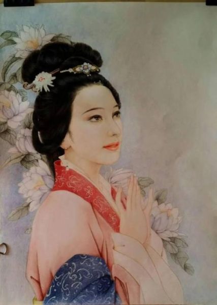 貂蝉真实长相_貂蝉画像大全