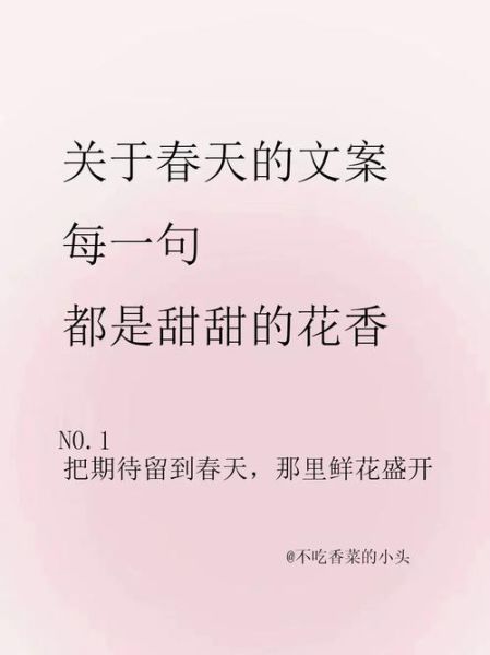 春天艺术文案怎么写_春天艺术文案灵感哪里找