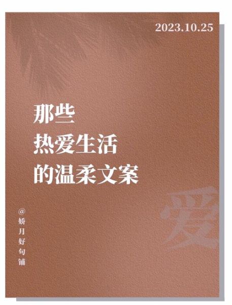 如何热爱生活_电影文案怎么写