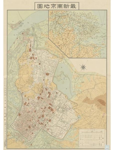 南京历史图谱大全_有哪些珍贵地图