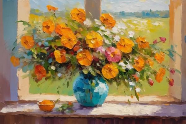 油彩艺术是什么_如何入门油彩绘画