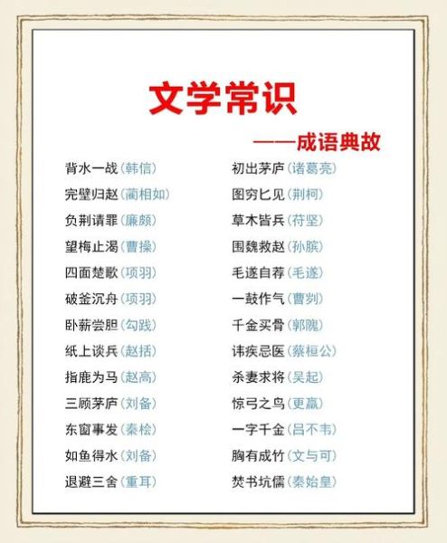 历史悠远成语大全_有哪些典故