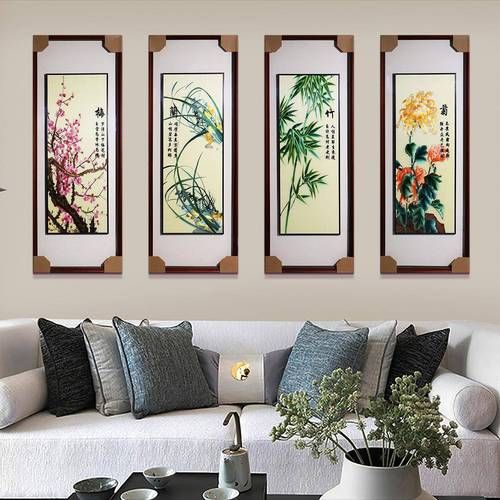 如何挑选艺术装饰画_客厅挂画尺寸怎么选