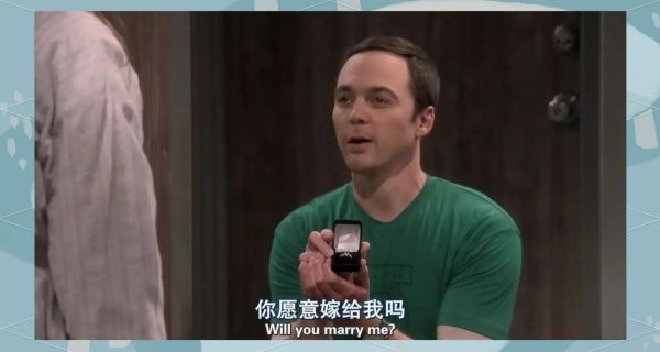 生活大爆炸爱情语录有哪些_谢耳朵求婚台词原文
