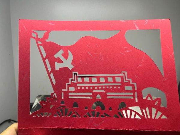 什么是爱国剪纸艺术_如何传承红色剪纸文化