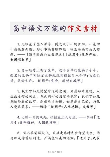 高中作文怎么写_高中作文素材哪里找