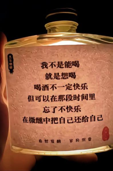 夜生活喝酒文案怎么写_适合发朋友圈的句子