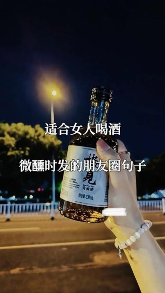 夜生活喝酒文案怎么写_适合发朋友圈的句子