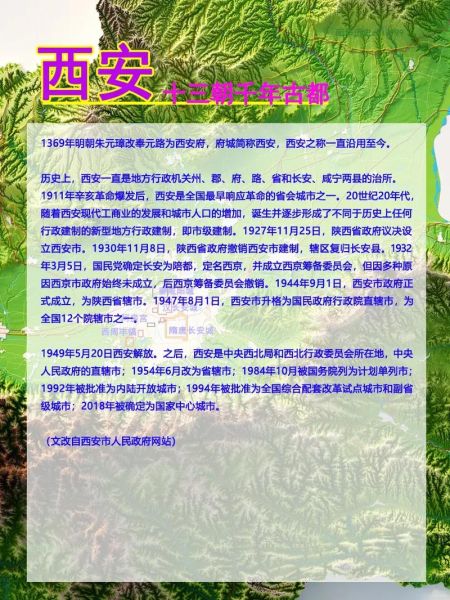 西安历史名称有哪些_西安古称大全列表