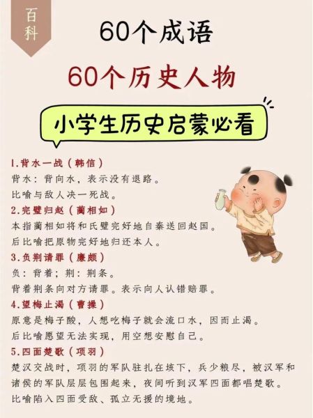 简短历史成语故事大全_有哪些