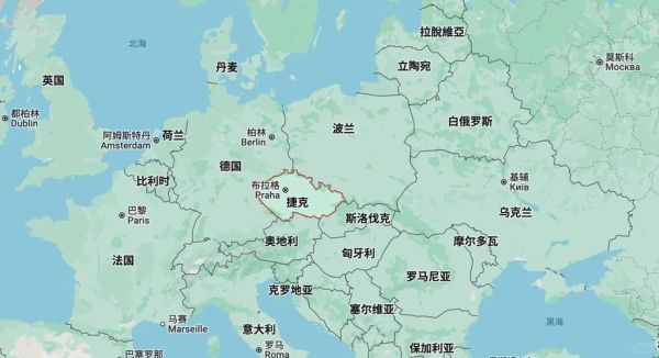 捷克历史版图变迁_波西米亚王国疆域演变