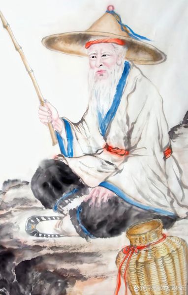 姜子牙历史图片大全_姜子牙真实画像长什么样