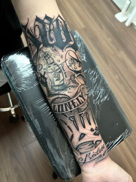 小臂纹身图案推荐_小臂纹身疼不疼