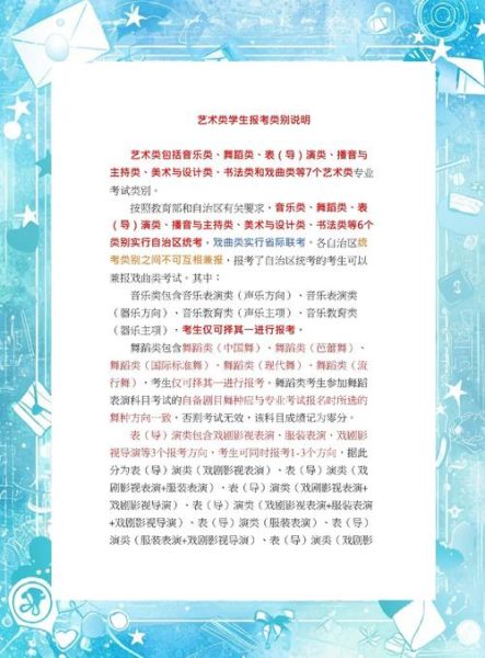 艺术类招生条件_如何准备艺考作品集