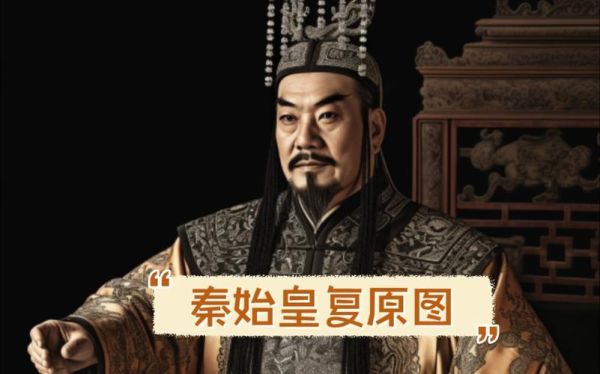 嬴政历史图片大全_秦始皇真实容貌复原图
