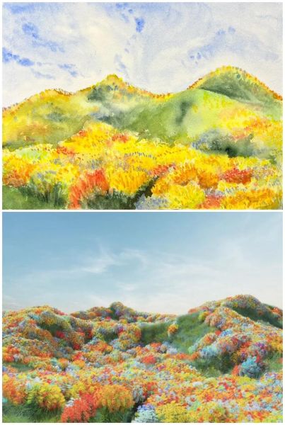 水彩插画风格怎么画_水彩插画和油画区别
