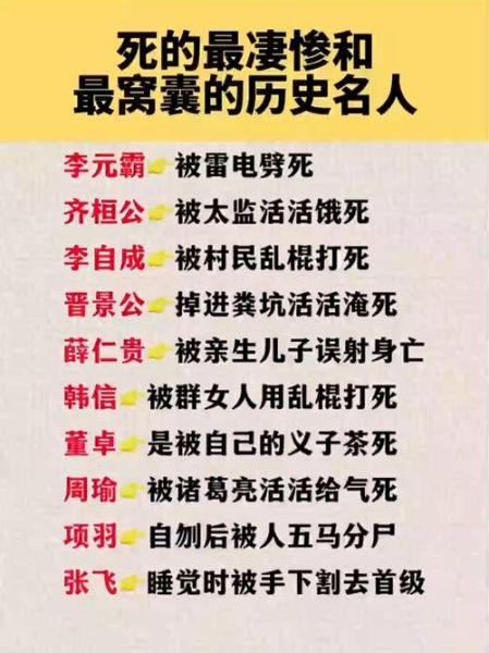 历史名人黑历史有哪些_如何评价