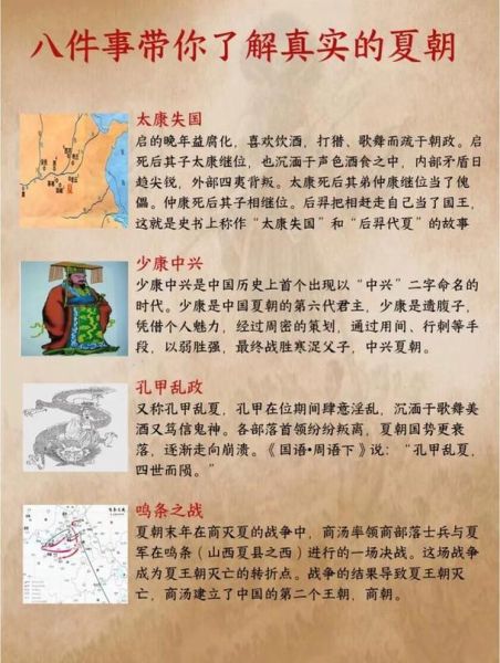 夏朝历史典故有哪些_夏朝历史典故大全