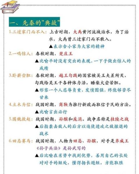 历史成语故事大全_有哪些经典典故