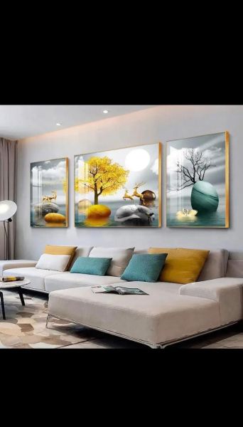 如何挑选艺术装饰画_客厅墙面怎么挂才好看