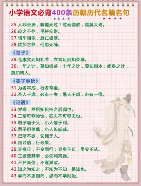 历史名句大全朗读_如何背诵更有效