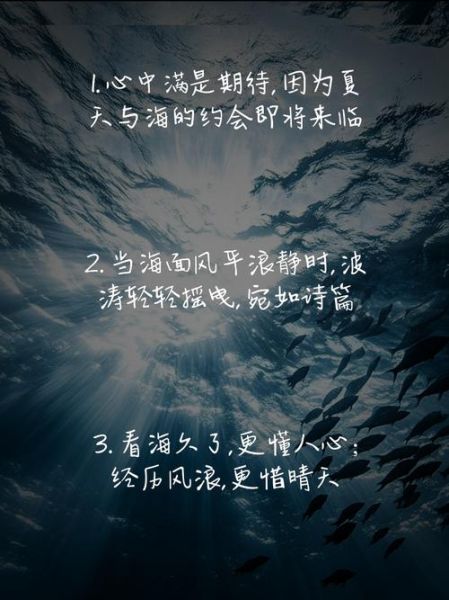 大海艺术文案怎么写_大海艺术文案有哪些经典句式