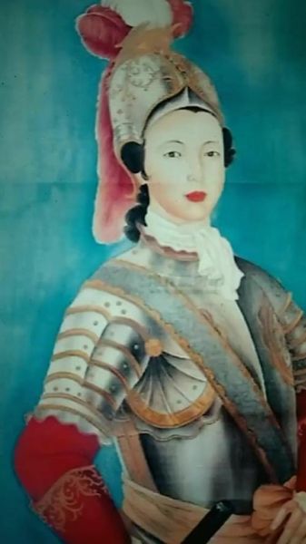 香妃历史图片大全_香妃真实容貌复原图